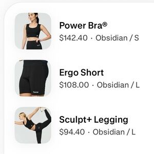 Forme Ergo Bike Short — Obsidian Black